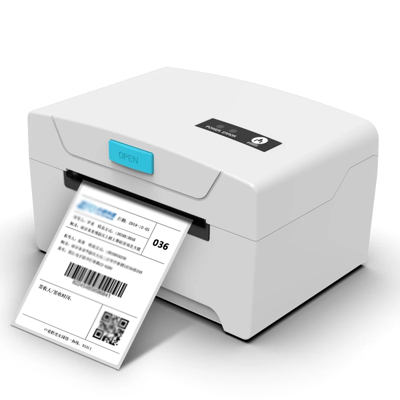 

8600 Shipping Label Express Waybill Thermal Printer Price Barcode QR Code Sticker Printing width20-80mm USB LAN Bluetooth 2 Inch