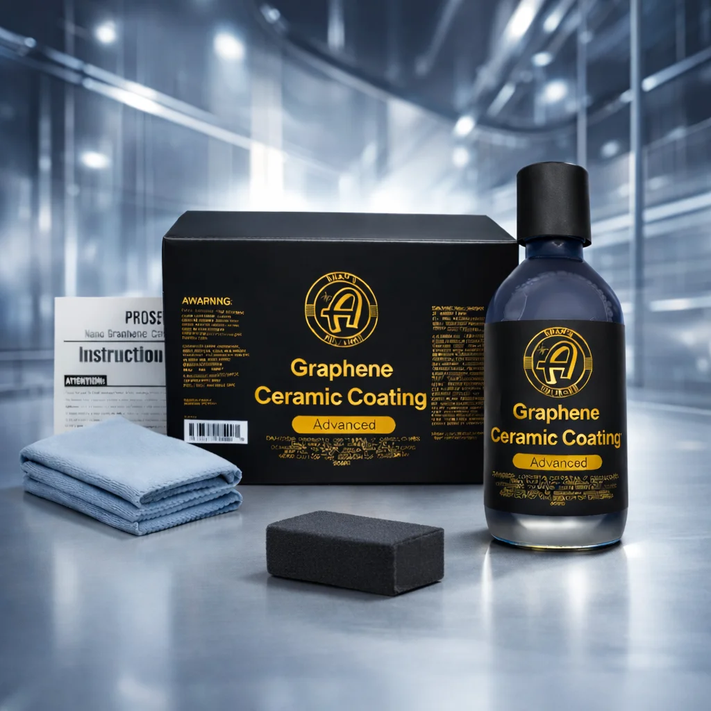 

Усовершенствованное графен-керамическое покрытие для авто с технологией отслеживания УФ-излучения, гидрофобное, водоотталкивающее, с зеркальным блеском, средство для ухода за автомобилем, 60 мл