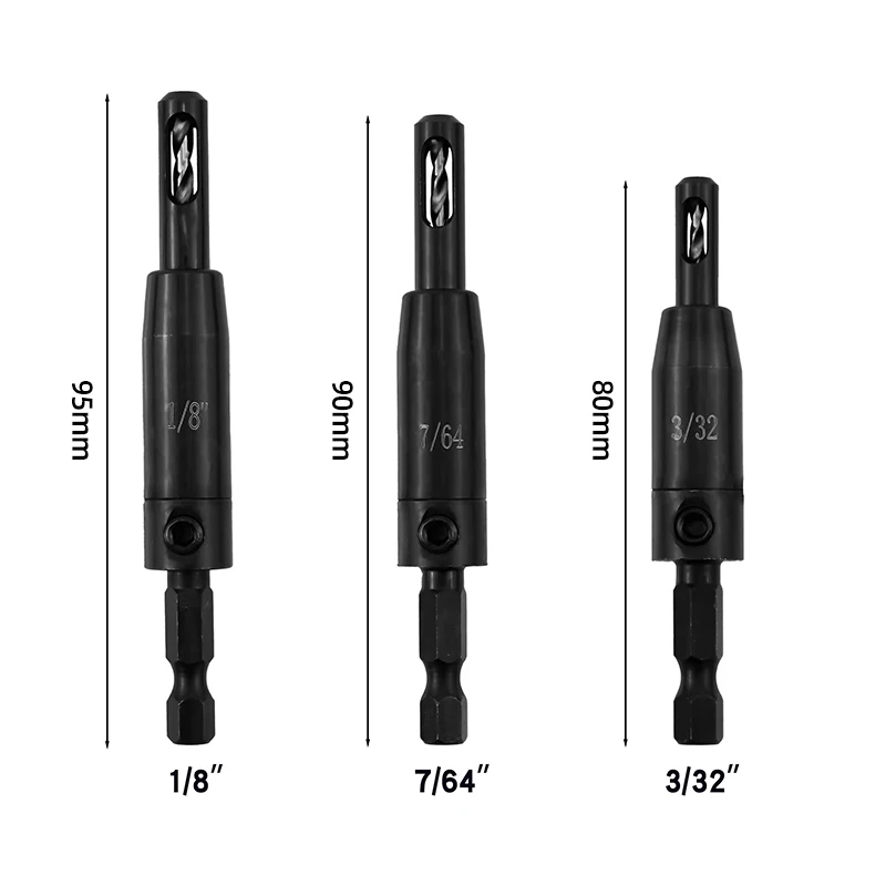 Self Centering Hinge Drill Bit Door Window Cabinet Cupboard Hinge Drilling Positioning Hole Opener Woodworking Center Drill Bit