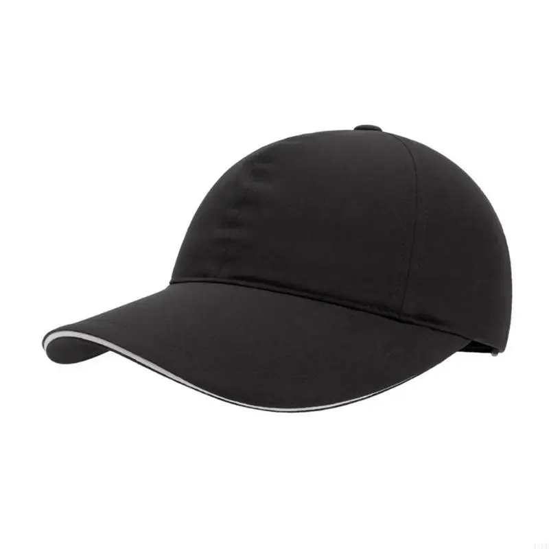 Kids Baseball Caps Sun Protections Large Brimmed Ponytail Hat Quick Drying