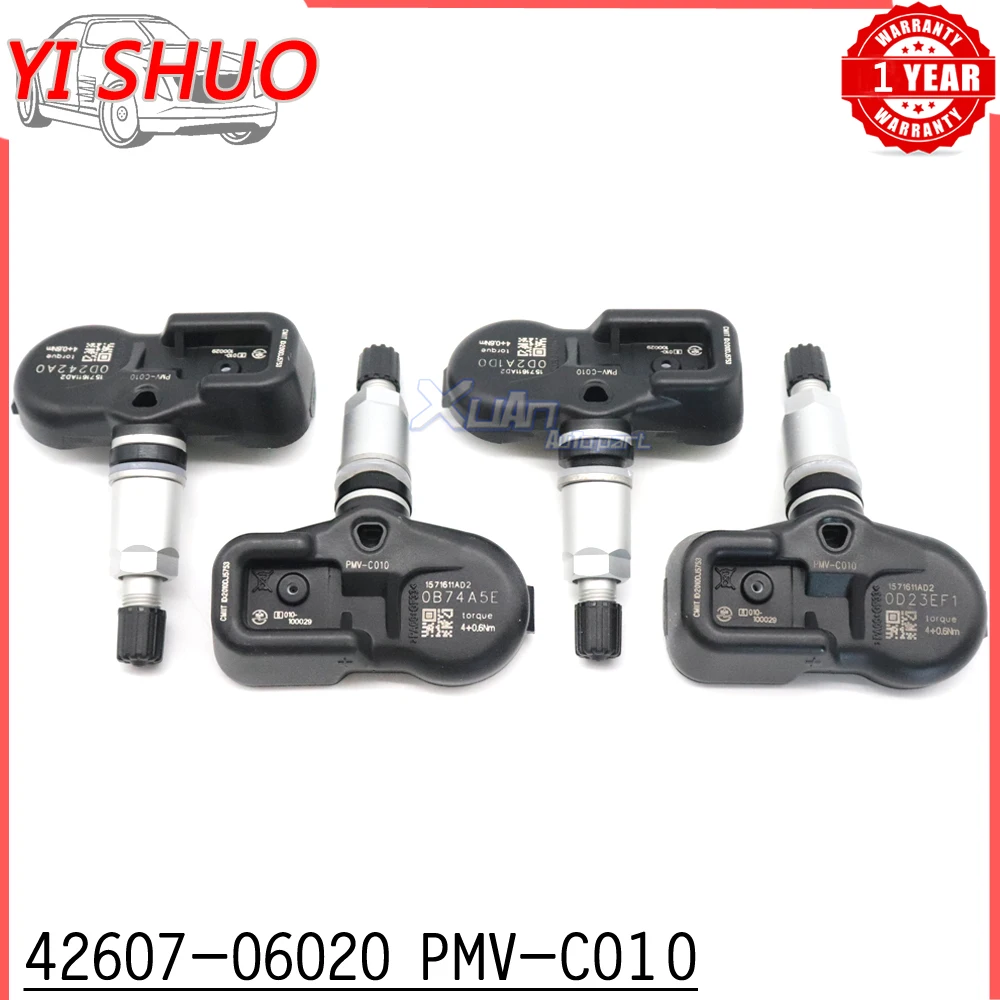 

TPMS Sensor 42607-06020 PMV-C010 для Toyota Prius C Prime V 2012-2018 315MHZ датчик давления в шинах 42607-52020