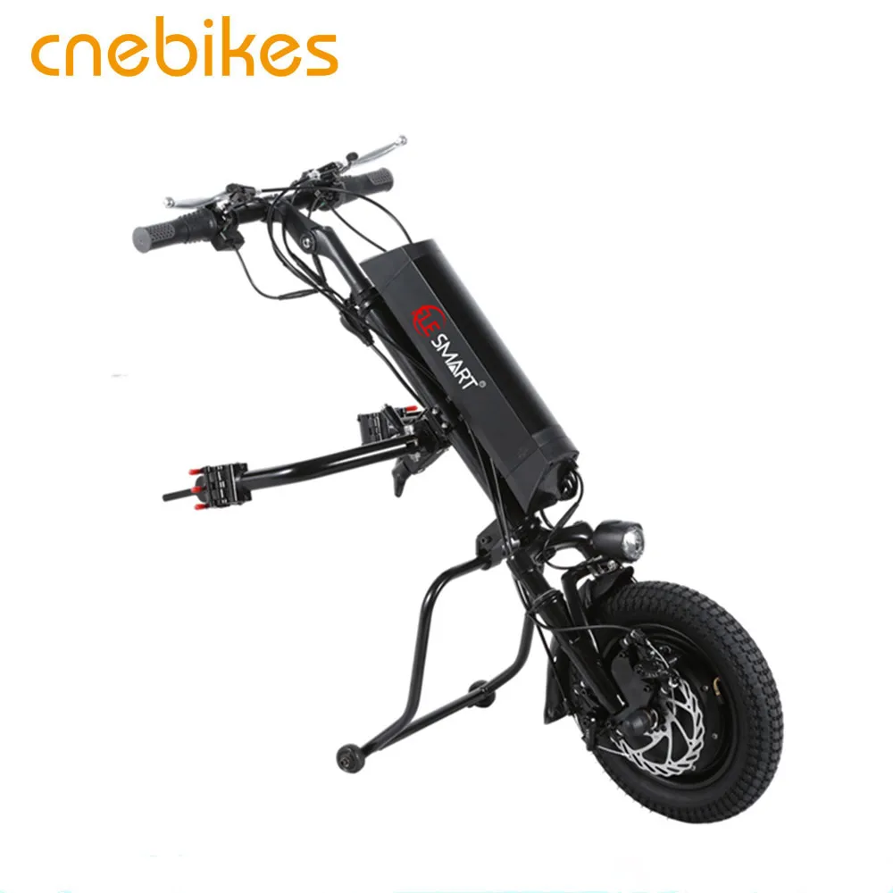 Handcycle eléctrico del accesorio de la silla de ruedas del motor de la rueda completa del par más grande de Elesmart 500w