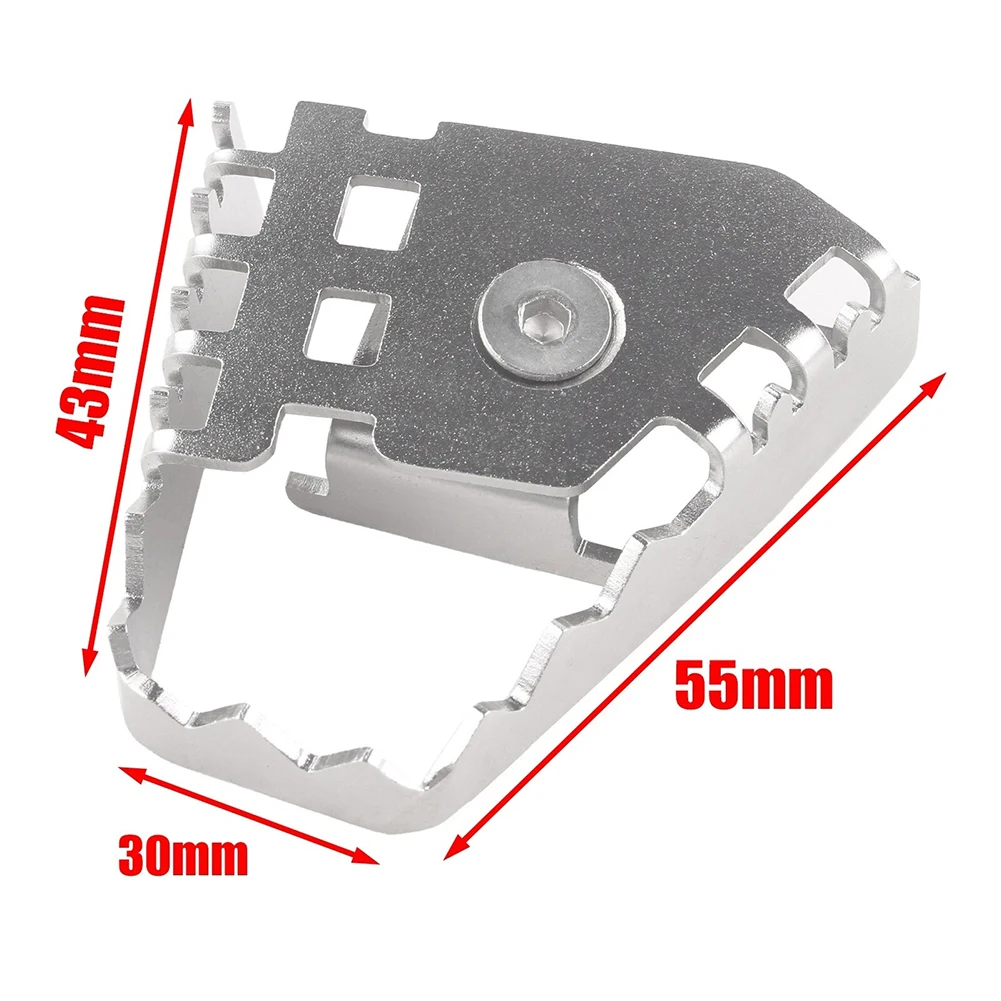 

1pc Brake Levers Pedal Motorcycle Rear Foot Brake Lever Pedal Extension Peg Pad Extender For BMW R1150GS For BMW R1250GS