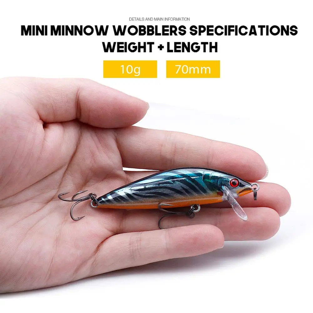 VTAVTA غرق أسماك Jerkbait المتذبذب 7 سنتيمتر 10 جرام سمك السلمون المرقط المياه المالحة الاصطناعي الطعم الثابت سويم الكارب Pesca بايك الصيد إغراء معالجة #2