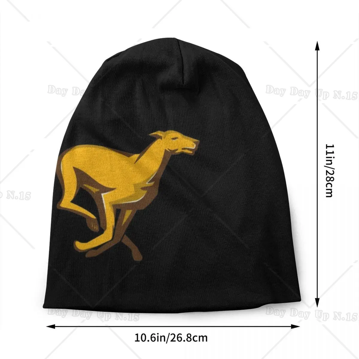 Greyhound Dog Beanie Cap Unisex Winter Warm Bonnet Homme Knitted Hats Street Outdoor Whippet Sighthound Skullies Beanies Hats