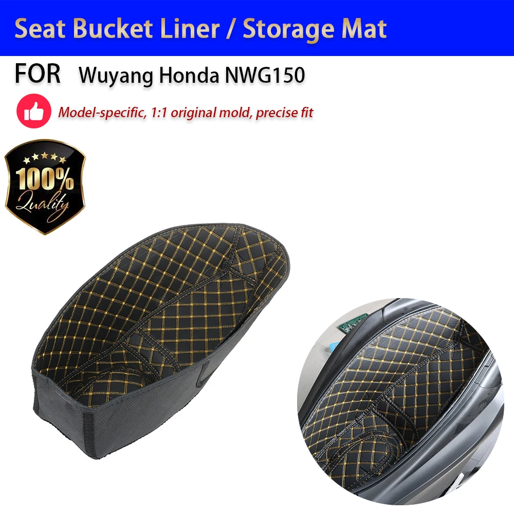 

For Wuyang Honda NWG150 Seat Bucket Liner Storage Mat Anti-Slip Shockproof Protective Liner Accesorios Moto Accessori Moto