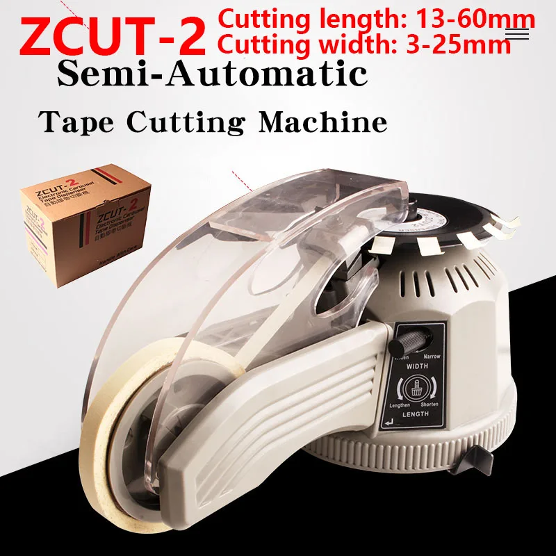

Automatic tape Dispenser zcut-2 Machine turntable Disc adhesive tape holder transparent stationery tape packaging Tape cutter