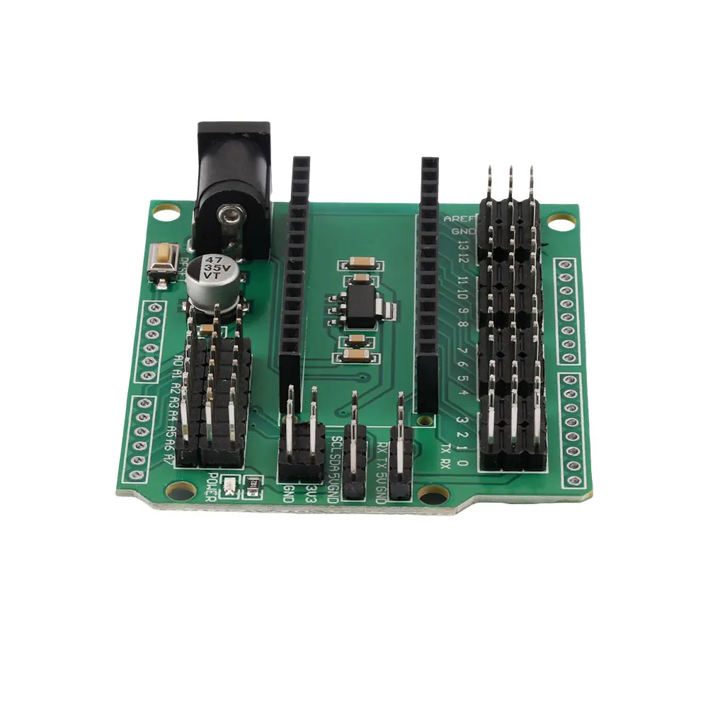 Módulo de Escudo do Sensor de Expansão Nano para o Backplane do Poder da Placa de Expansão da Placa de Desenvolvimento Nano V3.0