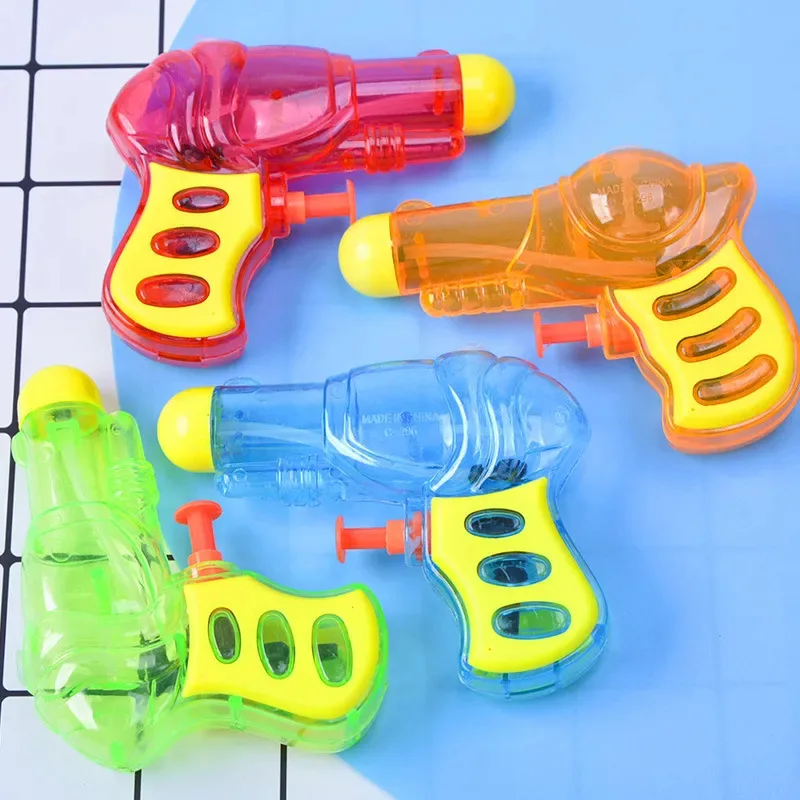 Mini Water Gun Summer Outdoor Water Spray Gun Pull High Pressure Range Beach Pools Water Fun Play Small Toys Children Boys Girls