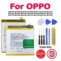 BLP791 BLP799 Battery For OPPO Reno Realme 3 4 5 K7 10X A9 X F11 Z A91 F15 6i X50 F17 A52 A92 C11 A72 X7 S Pro 4G 5G + Tool