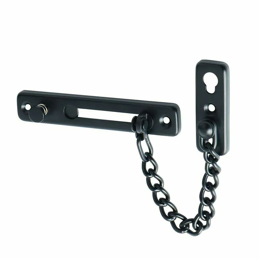 New Door Chain Security Door Chain Door Chain Lock Latch Bolt Restrictor Slide Catch Strong Security Universal