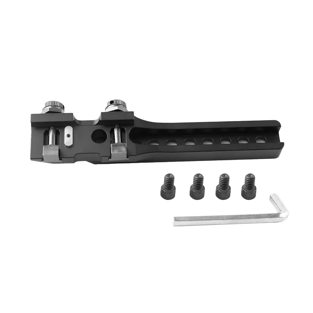 Henbaker CY789 Base Mount Bracket with 4 Screws CY789 Weaver Base Adapter 10mm to 21mm Dovetail for PARD NV007A NV007S