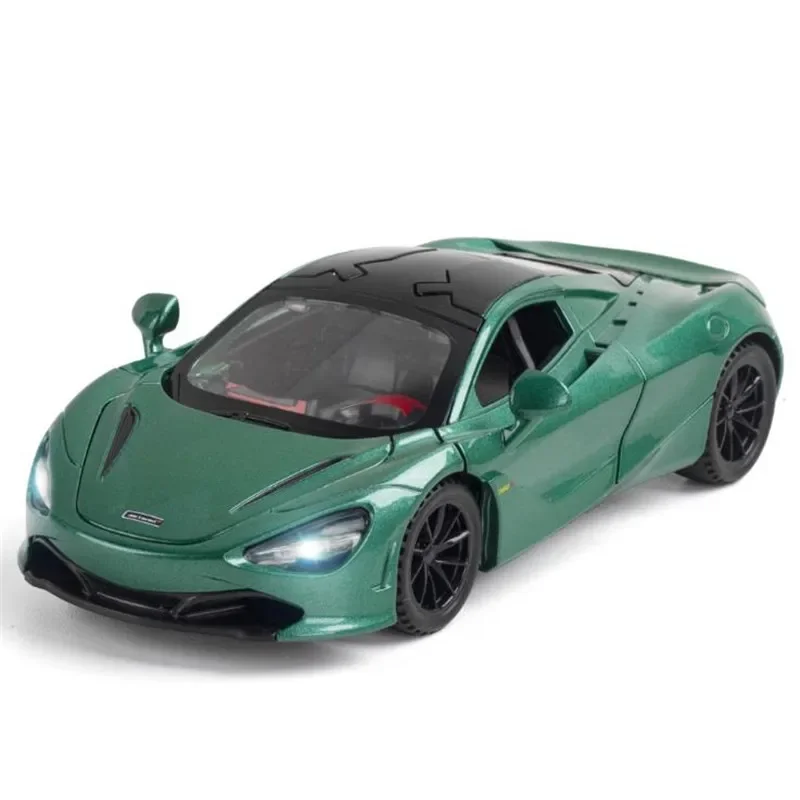 1:32 ماكلارين 720S دييكاست سبيكة سيارة نموذج Diecasts لعبة المركبات نموذج سيارة الصوت ضوء جمع اللعب هدية عيد ميلاد