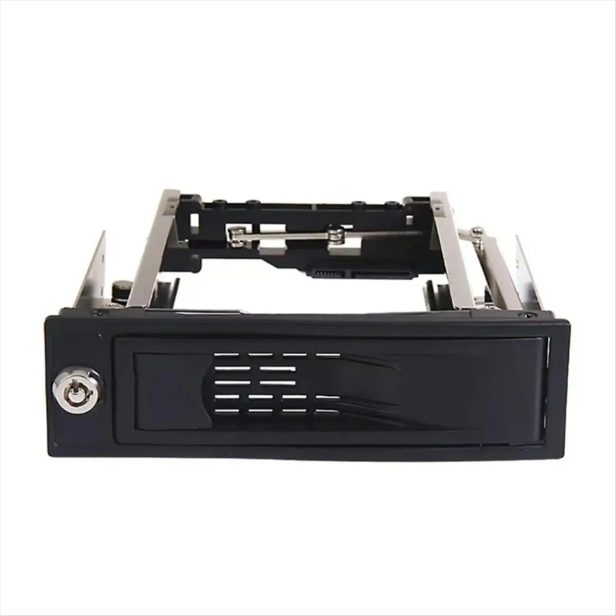 ABGZ Hot Swaps Mobile Rack for 3.5inch SSDs HDD Internal Tray Less Hard Backplane Enclosure 5.25 Internal HDD Adapter