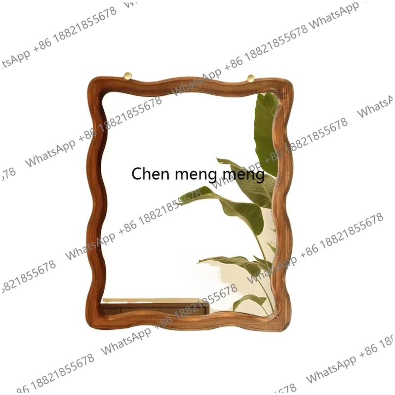 Design Organization Mirror Sticker Funky Makeup Teen Girl Luxury Mirror Vintage Bedroom Espejo Cuerpo Entero House Accessories