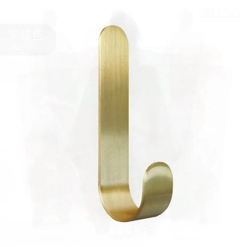 

Латунный крючок для одежды, матовая медь, современный минималистичный кухонный туалет, одинарный крючок, большой размер, маленький размер, грузоподъемность 15 кг