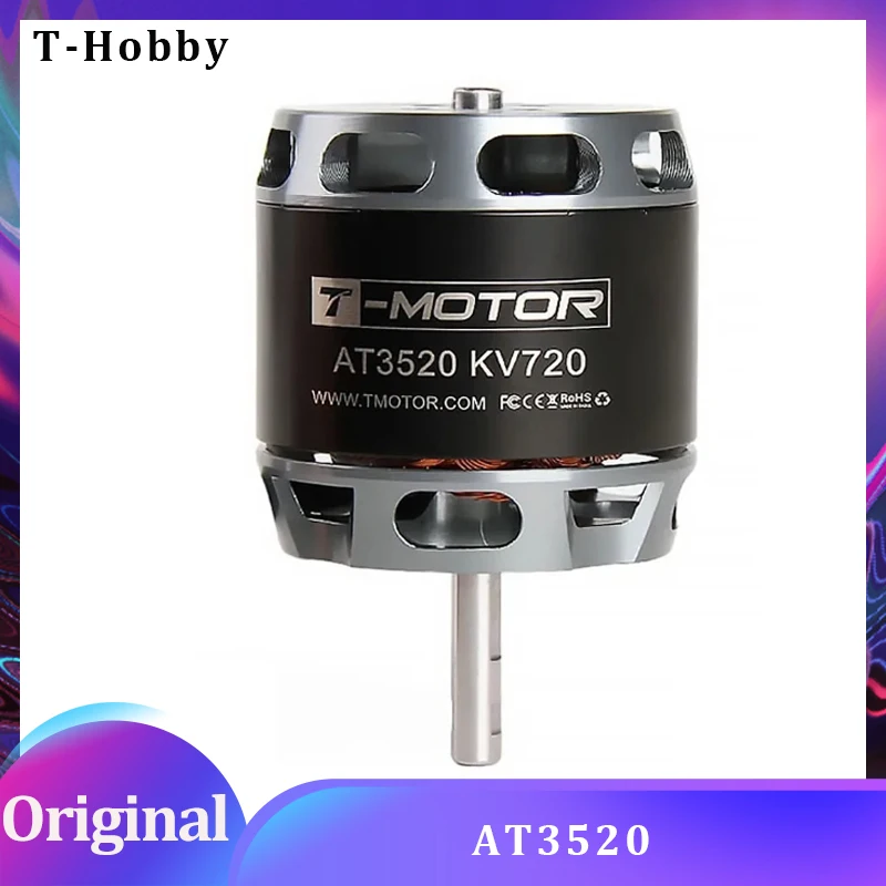 

Бесщеточный двигатель T-HOBBYT-MOTOR AT3520 с длинным валом KV550 KV720 KV850 для дронов с удлиненной рамой и БПЛА с фиксированным крылом