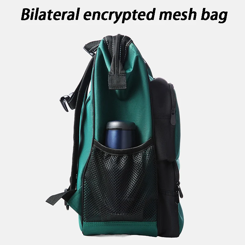 Portable High-capacity Tool Backpack Electrical Hardware Tools Organizer Bag Multifunction Oxford Cloth Repair Tool Storage Bags