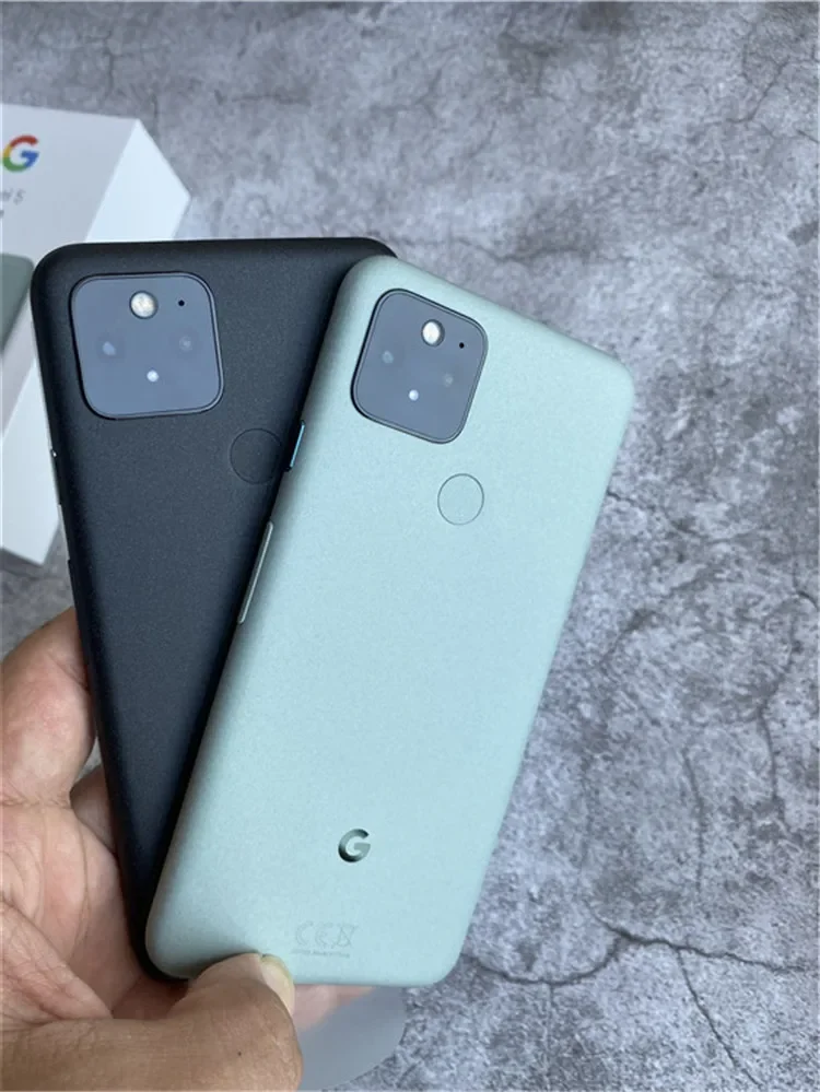 Imagem -03 - Google Pixel 5-celular Desbloqueado Original 5g Snapdragon 765g Octa Core 8gb Ram 128gb Rom Nfc Esim 12.2mp 16mp Nfc Esim