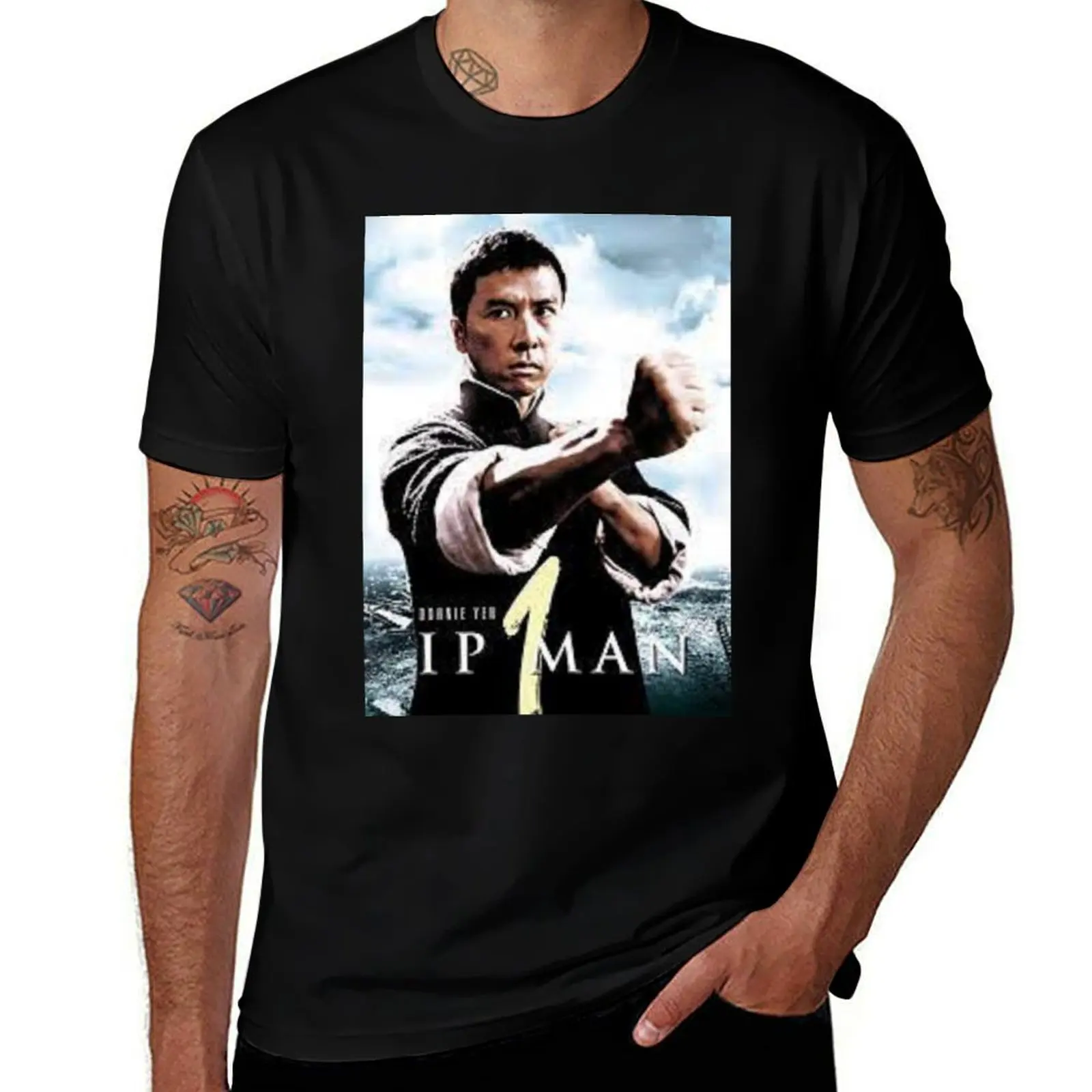donnie yen T-Shirt Quick Dry Training Short Sleeve Tee