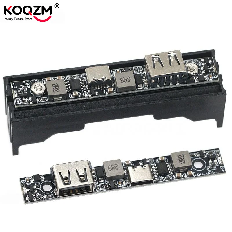 5V UPS Lithium Battery Boost Charge Module Type C USB Integrated Charge Discharge Board For 3.7V Li Ion Cell