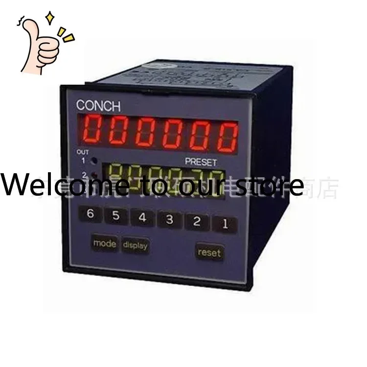 

2025 Qisheng CONCH Counter CA-62K-N, шестизначный двухступенчатый счетчик, новый оригинальный продукт тайваньского бренда