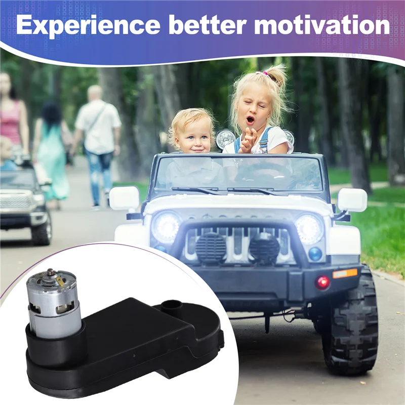 【HOT-SELLING!】24V Gear Case JY24V775 20800 High-Torque Fast-Speed Electric Motor For Children' S Electric Car Kids Electric Car