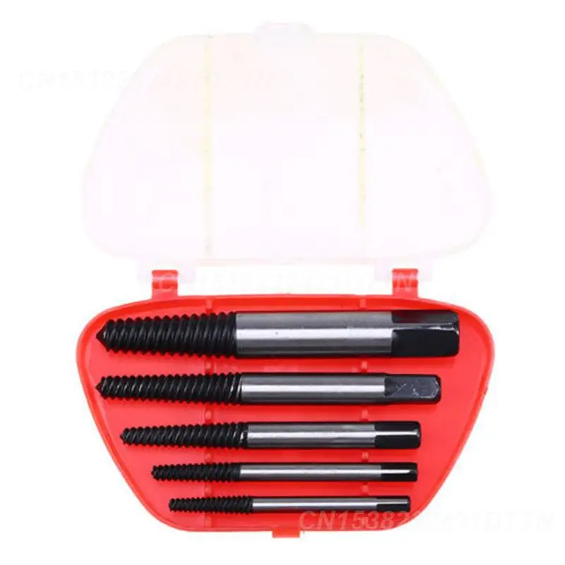 5/10/20SETS Screw Extractor Durable Sturdy Effortlessly Remove Broken Screws Damaged Screw Repair Game-changer Bolt Remover