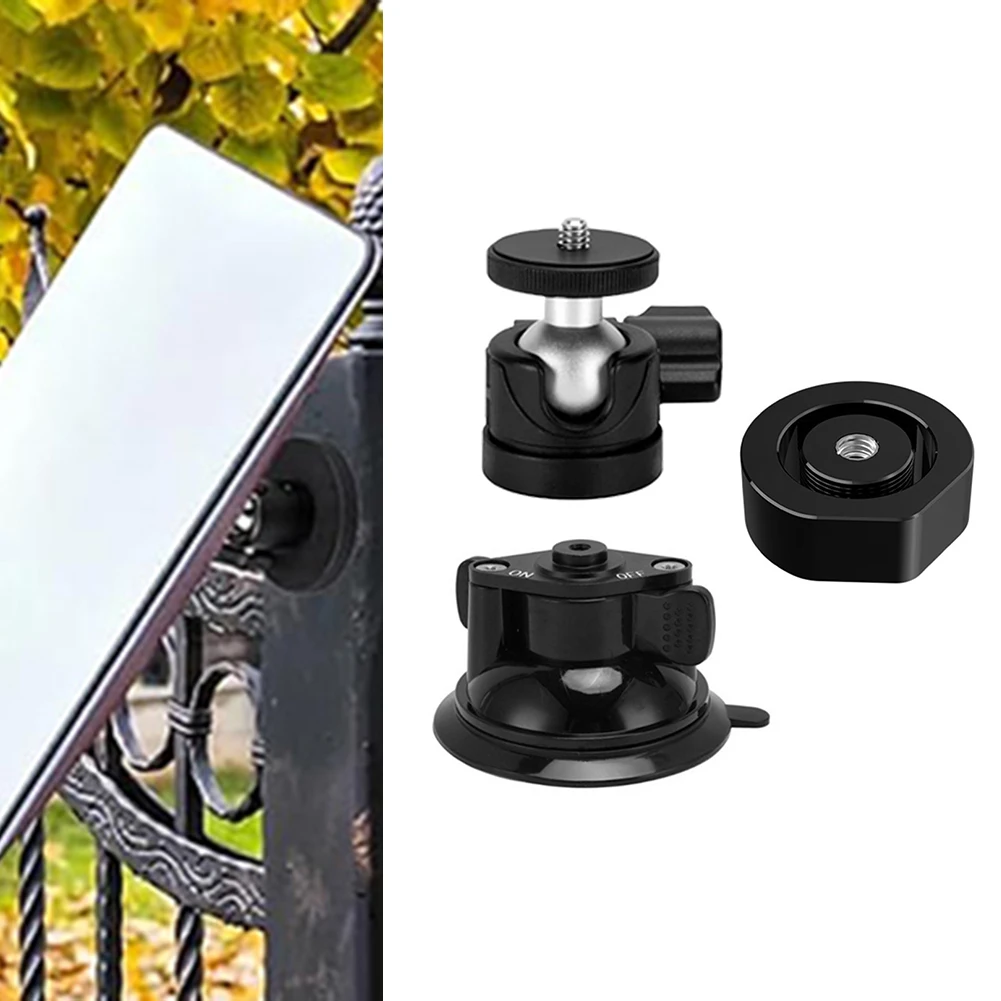 Car Mounting Bracket Adjustable Angle Suction Cup Mount Roof Smooth Mount For Starlink For Mini Aluminum Alloy Accessories