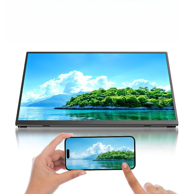 17.3 inch wireless screen projection portable monitor switch host expansion screen high definition mobile phone computer s