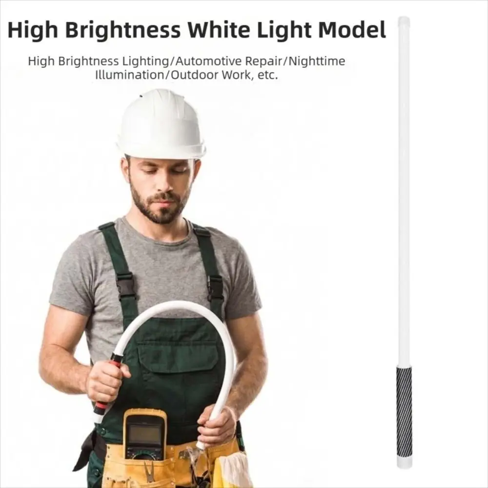 High Lumens LED Flashlight Stick 3 Modes Waterproof Bendable LED Light Portable Rechargeable Flexible Flashlight Stick