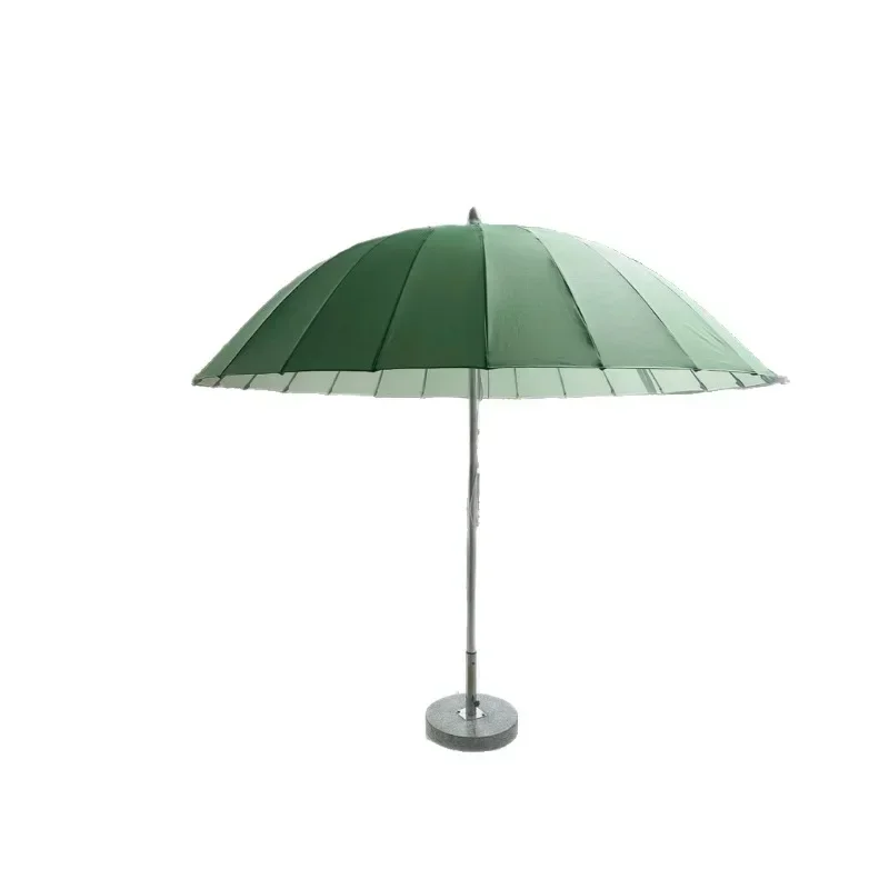 Outdoor parasol designer color matching umbrella Internet celebrity beach umbrella Villa B & B hotel swimming pool