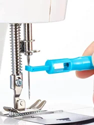 1pc-Automatic Needle Threader DIY Tool Home Hand Quick Sewing Machine Device Thread Auto Needle Cross Stitch Sewing Accessories