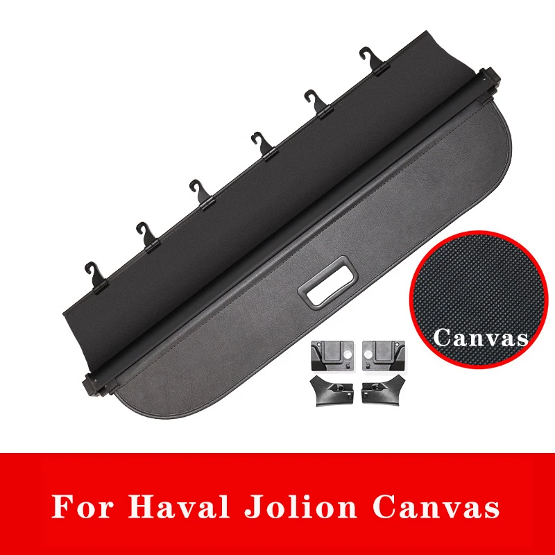 Car Rear Trunk Curtain Cover Rear Rack Partition Shelter Interior Car-Styling Decoration Accessories For Haval Jolion 2021