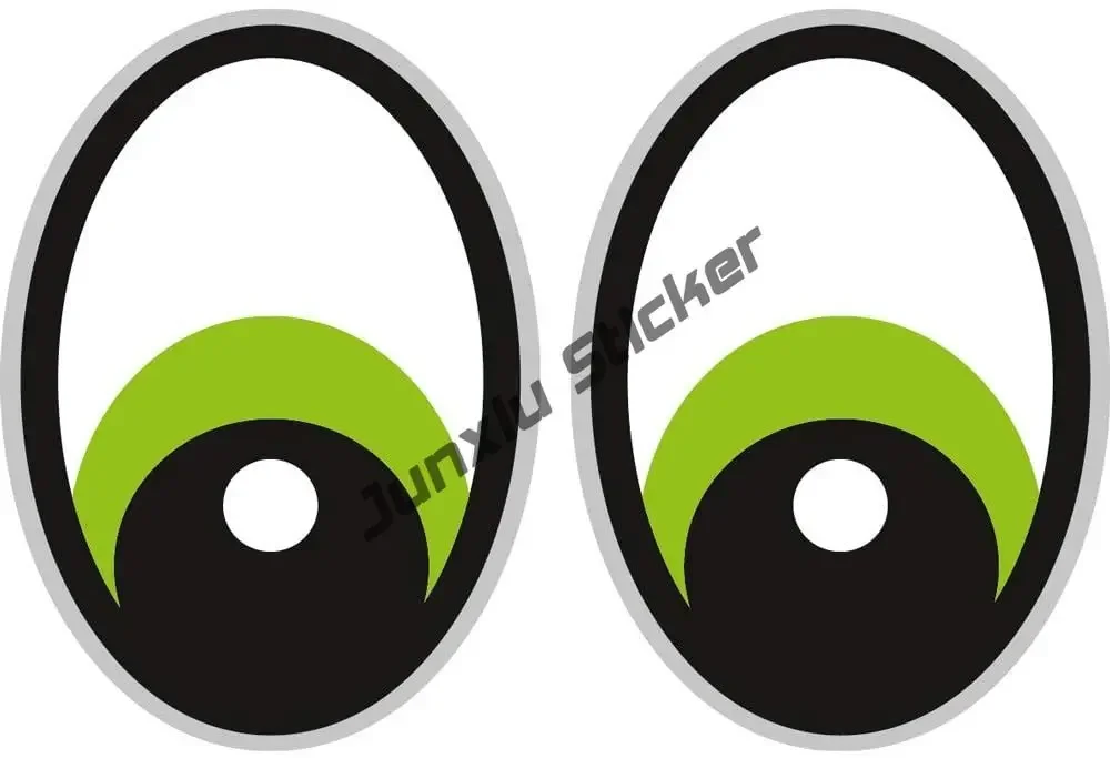 الكرتون أنيمي عيون ملصقات عين الشر صائق شيطان القاتل هنتر الكتابة على الجدران لسيارة الأمتعة المحمول سكيت الهاتف اللعب ملصق مائي ديكور