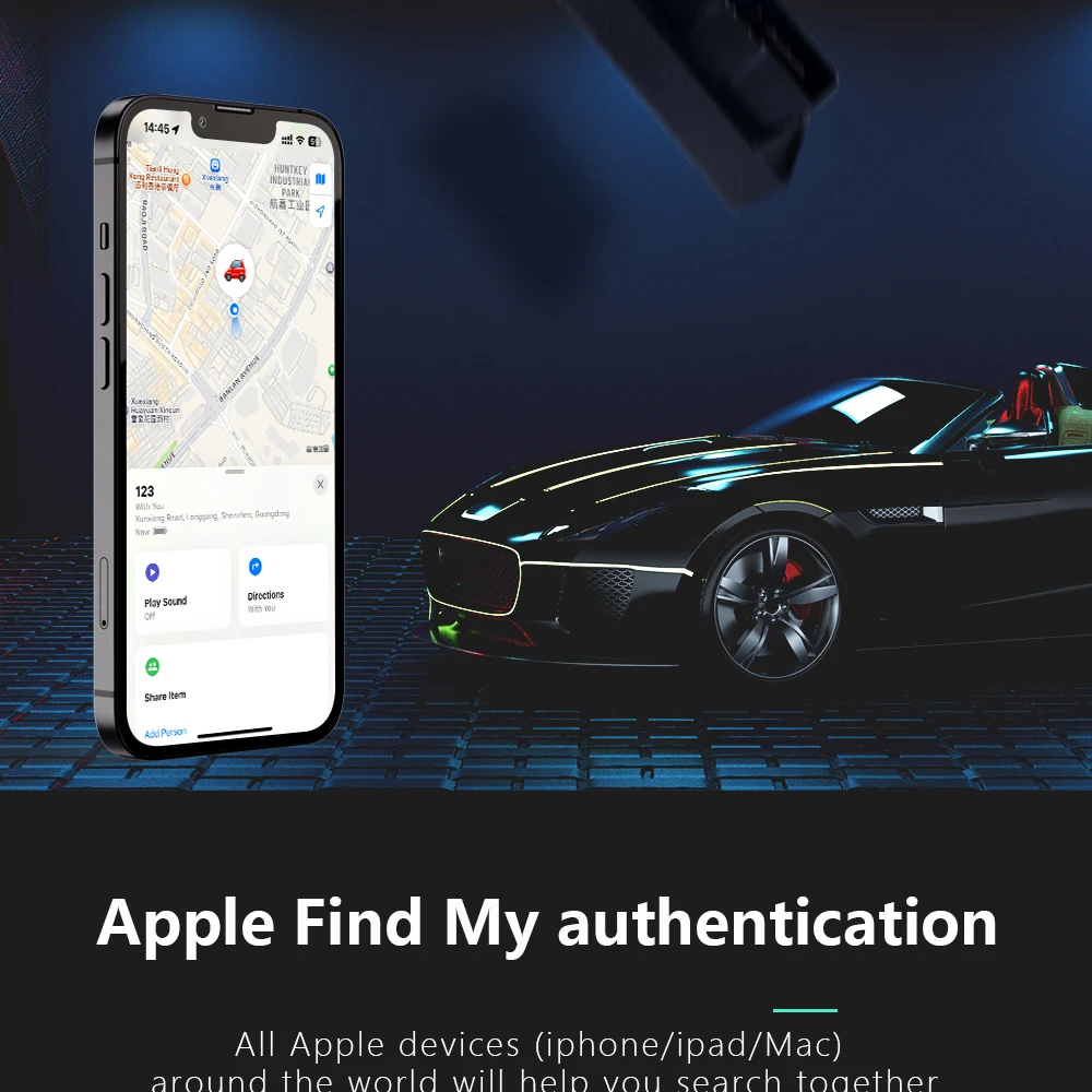 Mini GPS Tracker for Car OBD2 GPS Locator With Find My APP for Apple ITag OBD GPS Monitor Tracker Anti-lost Device Free App image 5