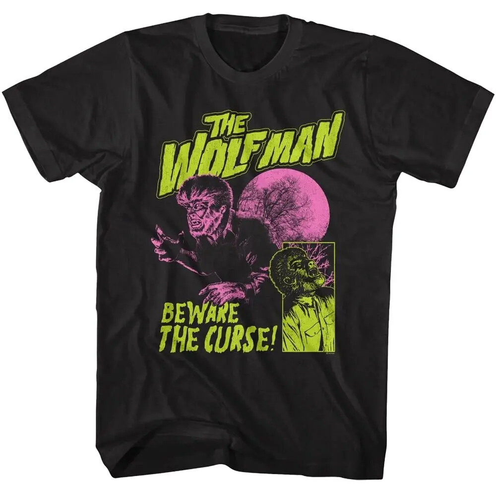 Beware The Wolfman Curse Men's T Shirt