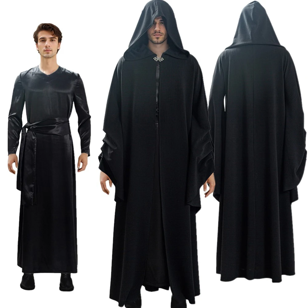 Halloween Darth Sidious cosplay Sheev Costume Adult Carnival costumes Palpatine Male Female