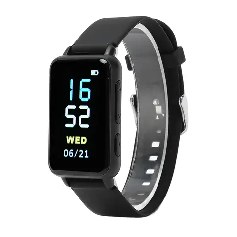 Digital Sound Recorder Wristband Bluetooth Voice Activated Recorder Watch Electric Book MP3 Recorder Timer Recording for Daily