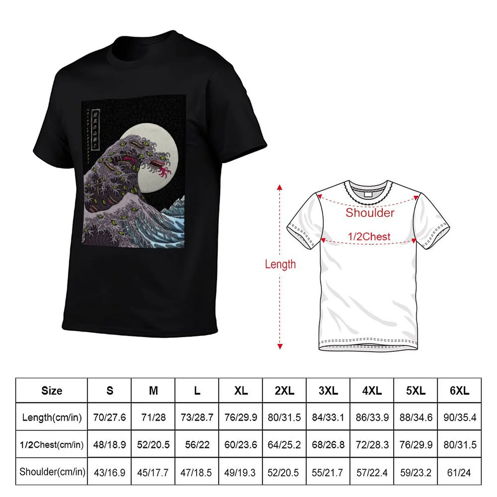 Great Shoggoth - Azhmodai 2020 T-Shirt funny gifts affliction shirts Blouse oversized mens clothes