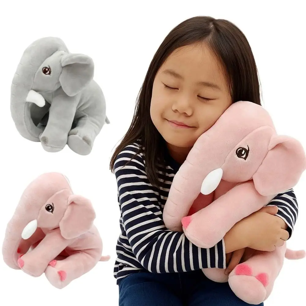 

Stuffed Animals Elephant Plush Throw Pillow Back Cushion Stuffed Elephant Toy Sleeping Doll 20cm Elephant Doll Kids Toy