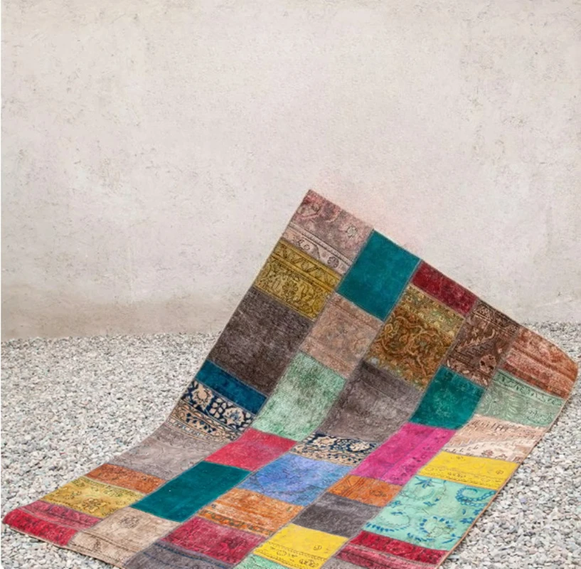 Traditional handmade coffee table living room modern retro worship blanket