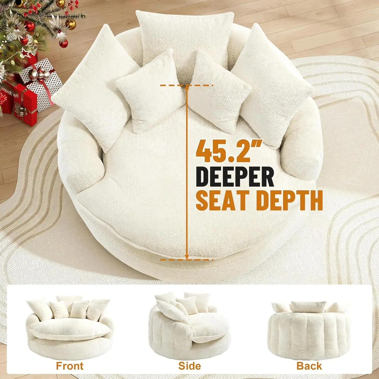 two person chaise lounge indoor