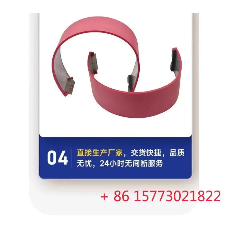 peças mecânicas Almofada de borracha para corte redondo Caixa de almofada de borracha para corte