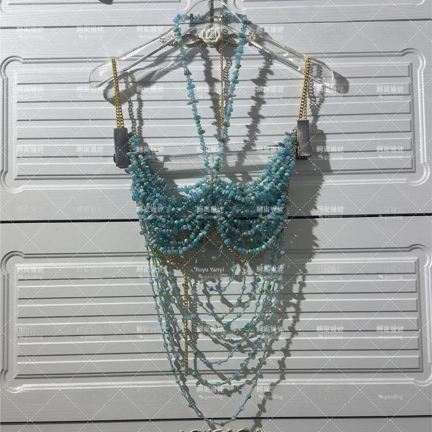 

Модный укороченный топ с акриловыми бусинами Bal Ne, подвесной сексуальный бюстгальтер, модный укороченный топ длиной, верхняя одежда для женщин, горячая девушка Sle