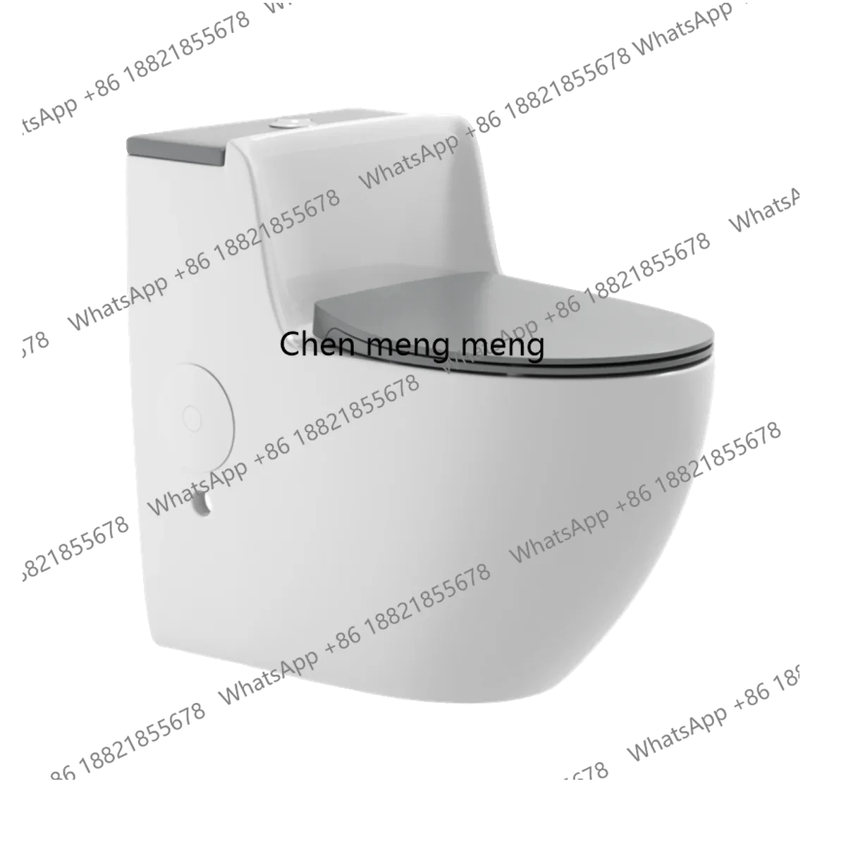 Z189 Household toilet is all against the wall, small apartment special toilet siphon, large suction, splash-proof and deodorant