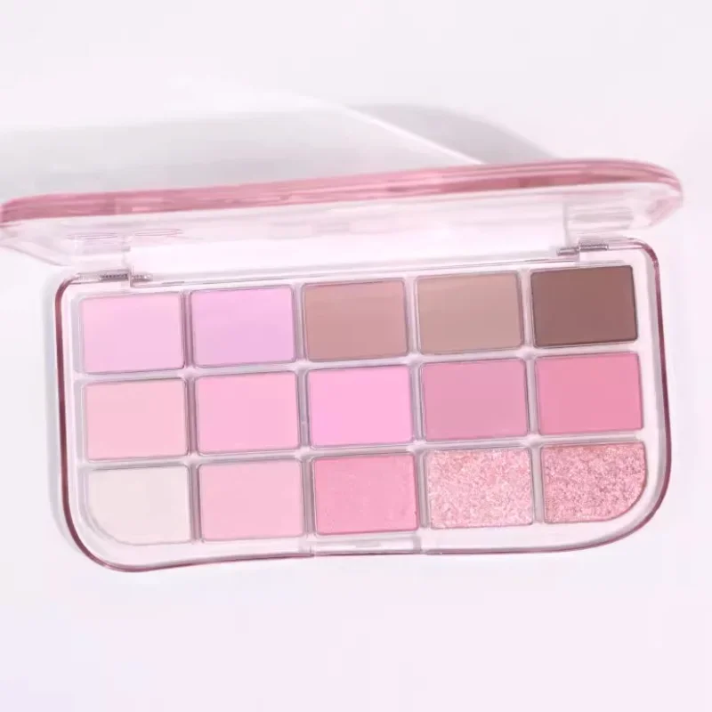 韓国 Fwee 15 色のアイシャドウパレット真珠光沢のあるマットシマー長期的な防水着やすい美容メイクアップ化粧品
