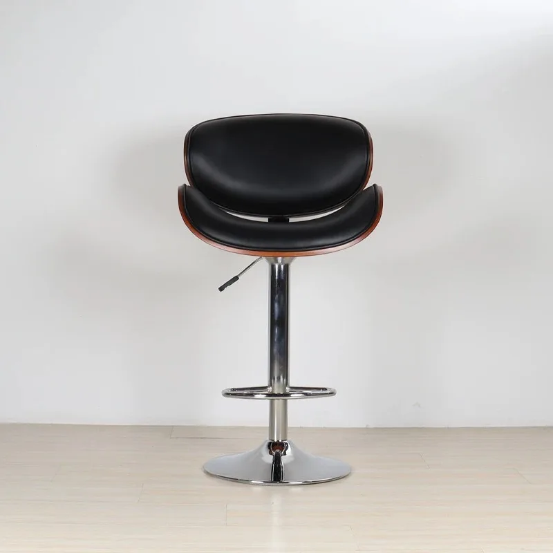 Hot-selling leather bar chair kitchen rotating high pole chair high quality high material