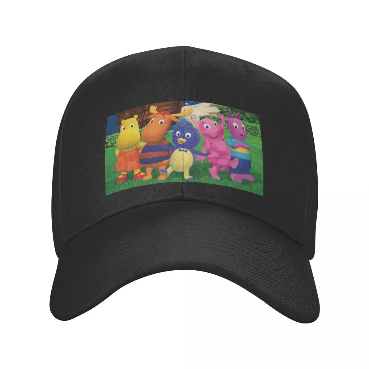 Backyardigans Pablo Tyrone Tasha Austin Uniqua Baseball Cap party Hat Golf Wear Hip Hop Mens Hats Women's