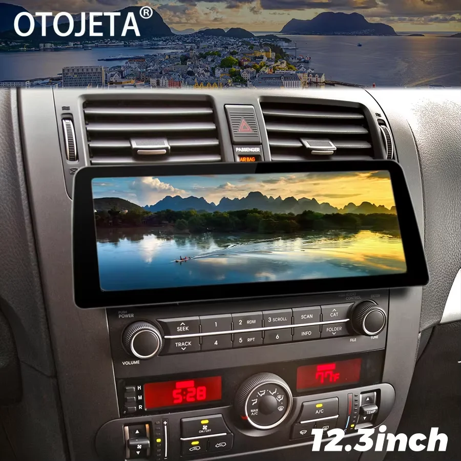 12.3inch Android 14 Screen For KIA BORREGO MOHAVE 2008-2012 GPS Car Video Player 2Din Radio Stereo Multimedia Carplay Head Unit